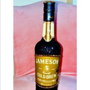 Bedazzled empty Jameson bottle